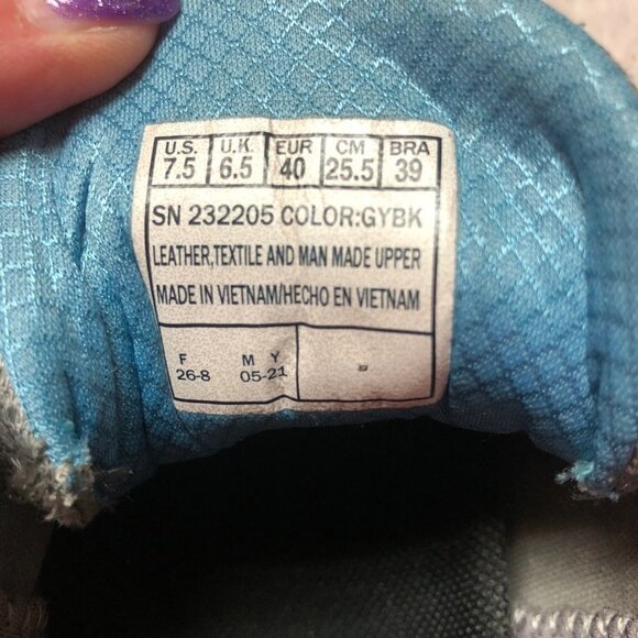 Skechers Arch Fit - Roykon 232205 Men's Athletic Shoes Grey/Black 7.5 US - Picture 9 of 9